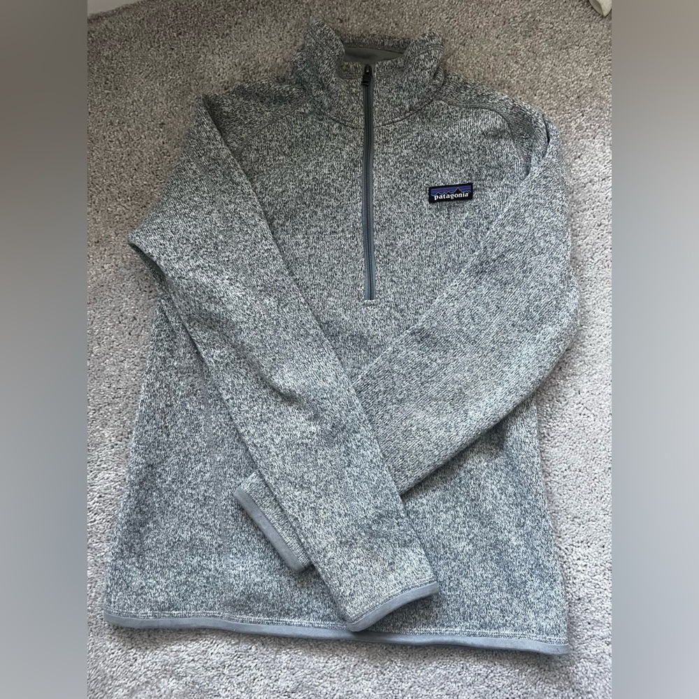womens patagonia fleece quarter zip